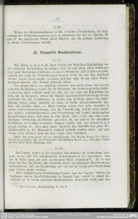 II. Doppelte Buchhaltung