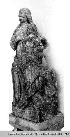 Stehende Madonna mit Kind