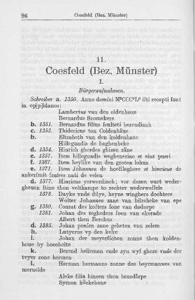11. Coesfeld (Bez. Münster)