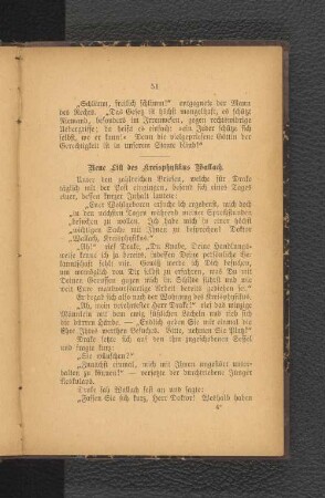 Neue List des Kreiphysikus Wallach.