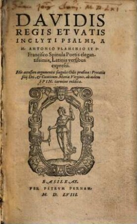Davidis regis et vatis inclyti psalmi