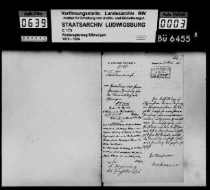Wagnerinnung für den Oberamtsbezirk Öhringen