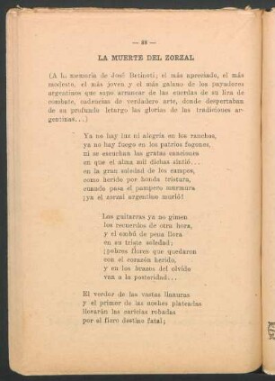 La muerte del zorzal