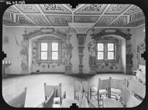 Schmalkalden, Schloßberg 9. Schloß Wilhelmsburg (1585-1590, Umbau 1820). Riesensaal