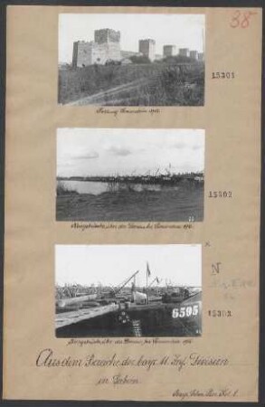 In Serbien: Festung Semendria 1915