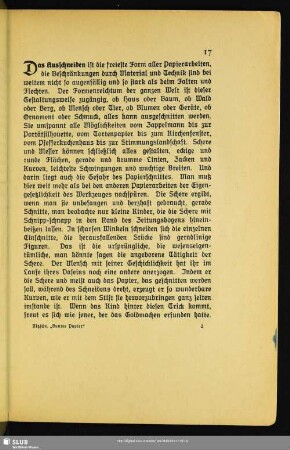 [Ausschneiden. Falt- und Reihenschnitt]