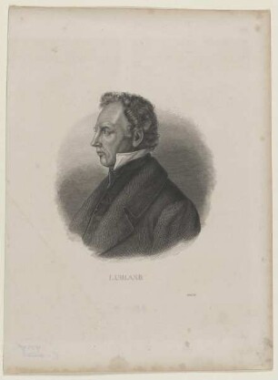 Bildnis des Ludwig Johann Uhland
