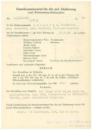 Bergmann, Friedrich