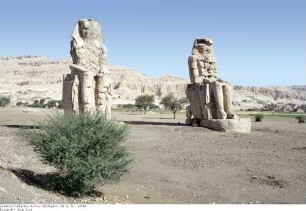 Ägypten: Memnonskolosse