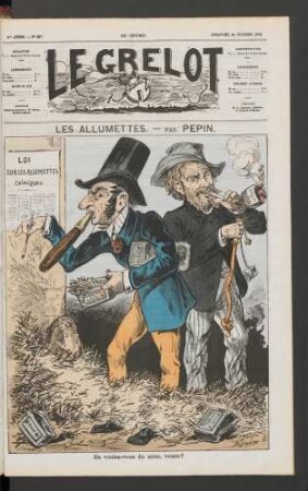 Les Allumettes, par Pépin