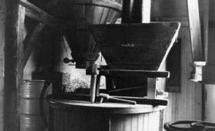 Triebischtal-Garsebach. Schleif- oder Mittelmühle, Inneres