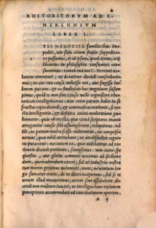 Rhetoricorum Ad C. Herennium Libri IIII