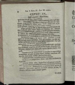 Caput IV. Instrumenta diaetetica