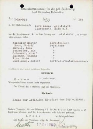 Kress, Karl