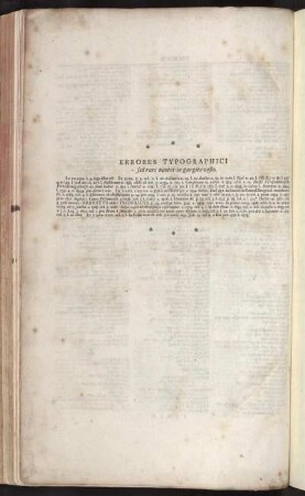 Errores Typographici.