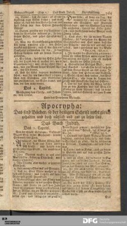 Das Buch Judith.