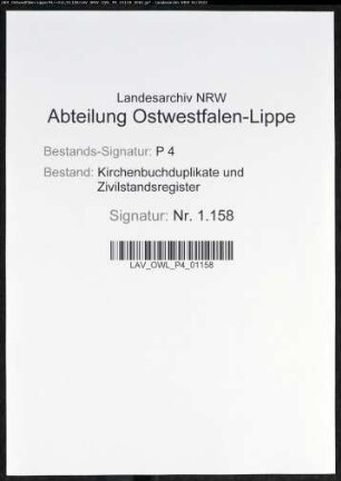 Kirchenbuchduplikat der evangelischen Landgemeinde Siegen (G 1860-1871, G 1873-1874). (Gemeinde: Siegen, evangelische Landgemeinde)