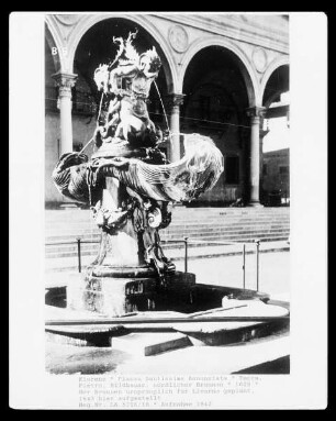 Brunnen mit phantastischen Meerungeheuern (nördlicher Brunnen)