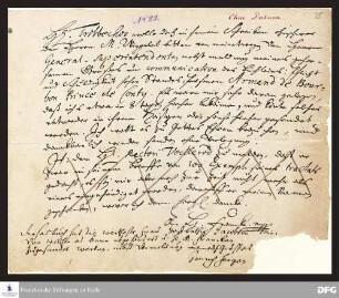 Brief von August Hermann Francke an [Unbekannt].