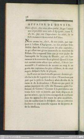 Affaire De Denain