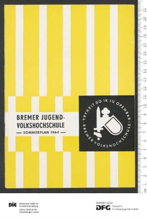 Jugendprogramm 2. Trimester 1964