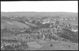 Burgstädt. Blick auf Burgstädt
