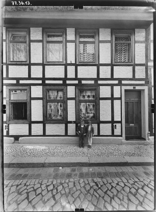 Quedlinburg, Kramerstraße 13. Wohnhaus. Straßenfront