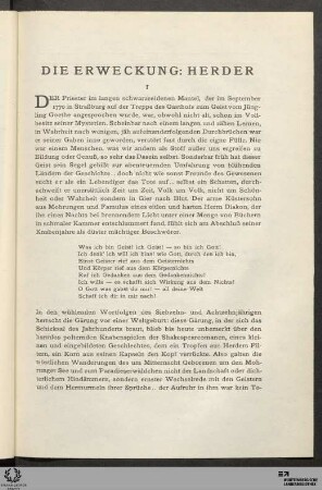 Die Erweckung: Herder