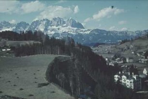 Reisefotos Österreich. Kitzbühel. Blick zum Wilden Kaiser