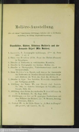 Molière-Ausstellung