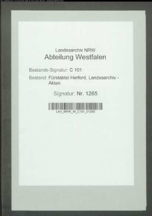Mahnung König Ferdinands wegen Entrichtung der Türkensteuer