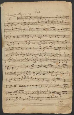 Viola (Quartette 1 - 3)