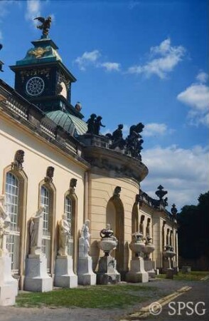 Potsdam, Park Sanssouci, Bildergalerie.