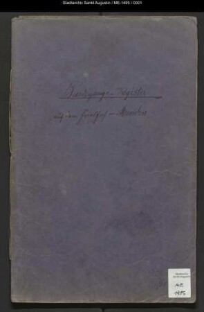 Beerdigungsregister für den Friedhof Menden