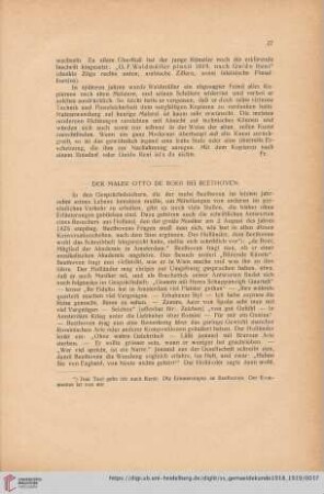 Der Maler Otto de Boer bei Beethoven
