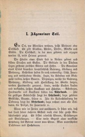 Geographie der Oberpfalz und von Regensburg : Bearbeitet für die Hand der Schuler. Mit einem Kärtchen der Oberpfalz