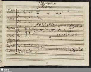 Offertorium/Motetto: Splendor