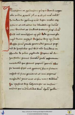 [1r – 33v] Vita Caroli magni.