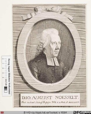 Bildnis Johann August Noesselt