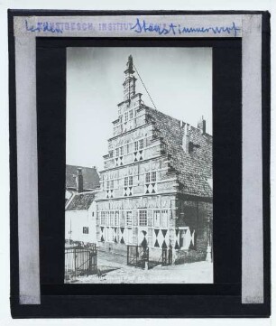 Leiden, Stadstimmerwerf : Fassade