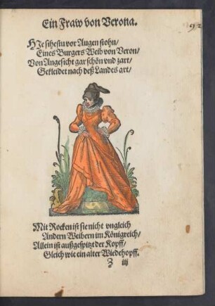 Ein Fraw von Verona.