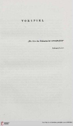 Vorspiel
