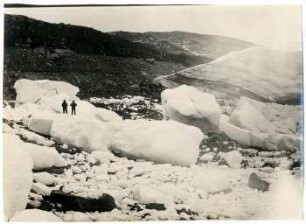 Seitenrand des Großen Karajak, Großer Karajakgletscher