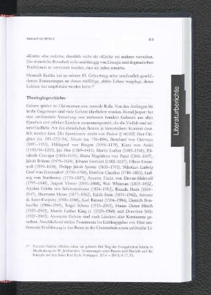 Theologiegeschichte.