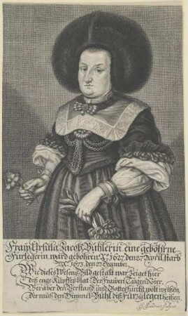 Bildnis der Ursula Bühlerin gebohrene Führlegerin