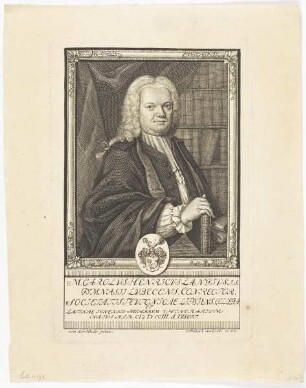 Bildnis des Carolus Henricus Langus