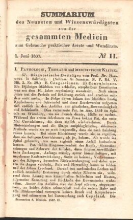 1. Juni 1837. No 11.