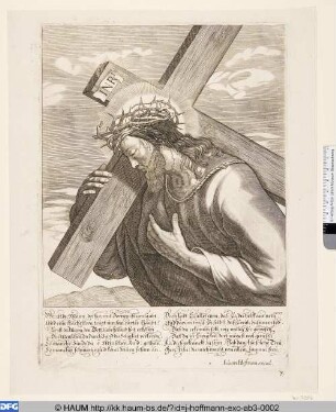 Christus, das Kreuz tragend