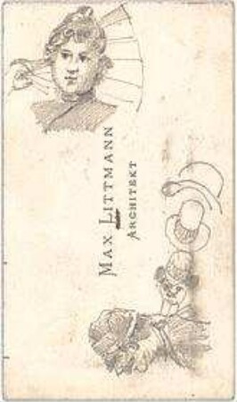 Littmann, Max; Italien; Deutschland; Reisezeichnungen - Porträts (Ansichten)