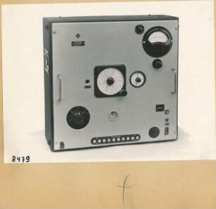 Frequenzanalysator HF 2866; Foto 1953